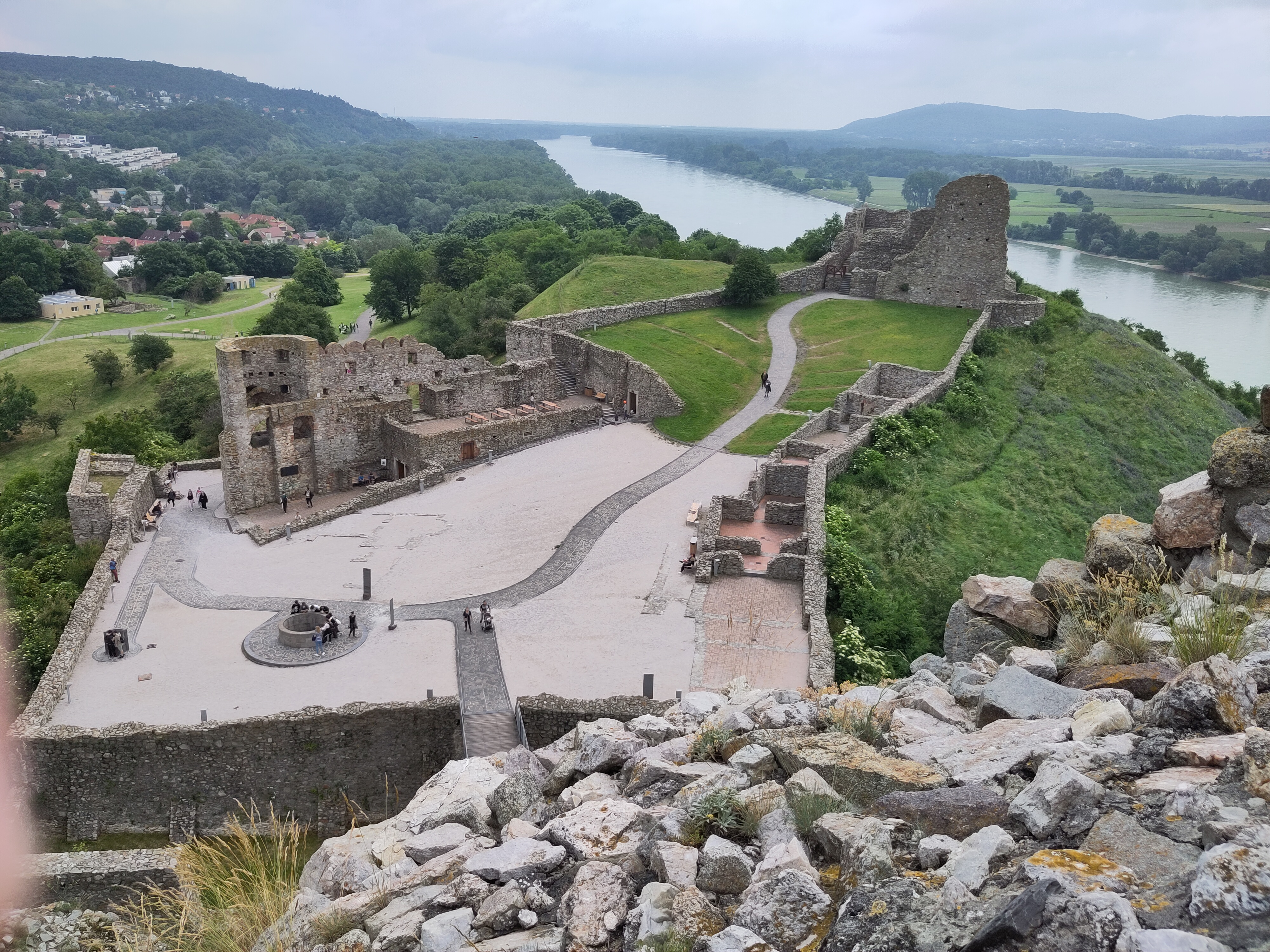 Die Festung von oben